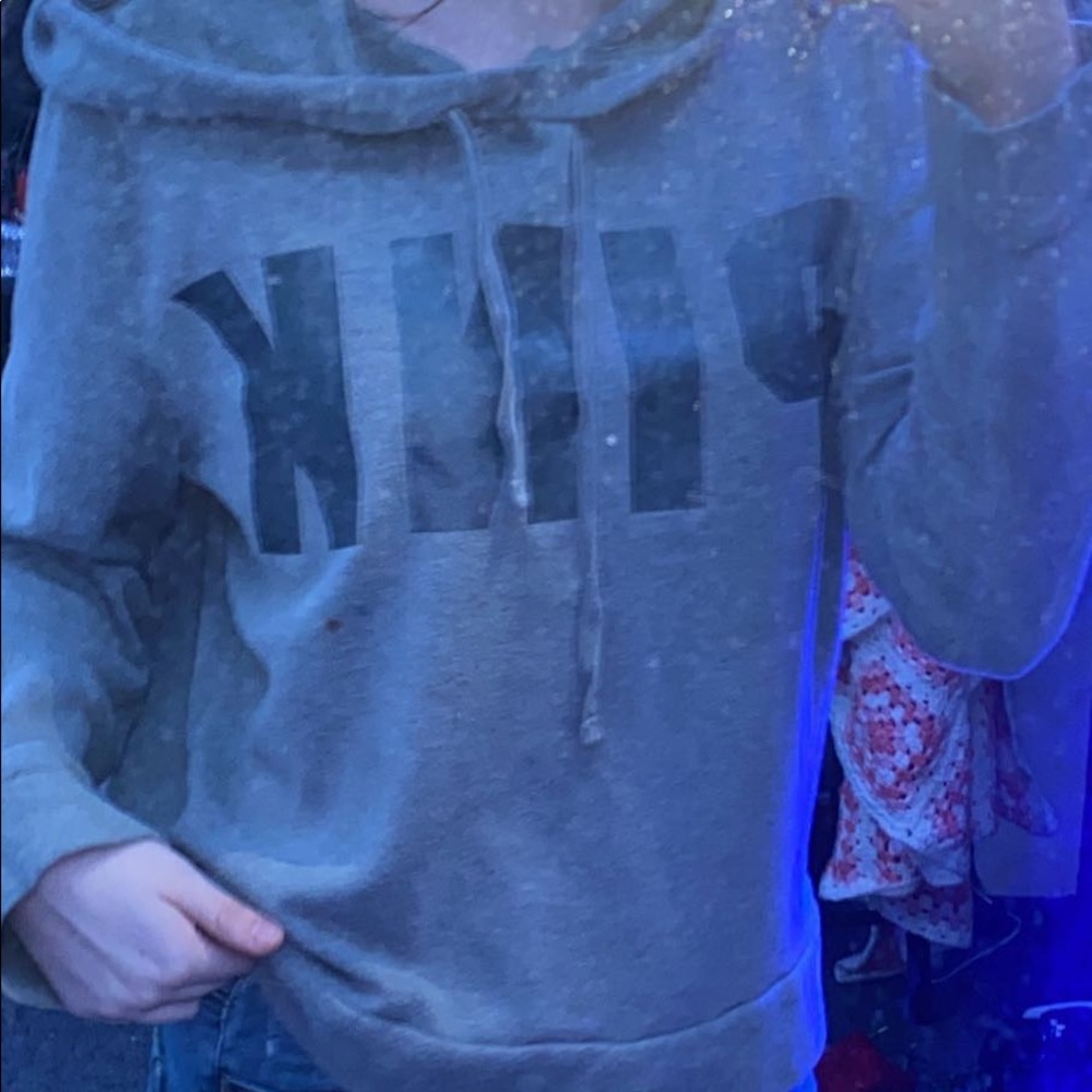 pink vs. long sleeve w/ hood